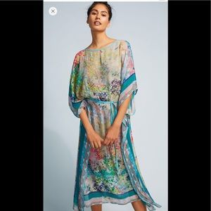 Anthropologie Bl^nk brand coverup dress